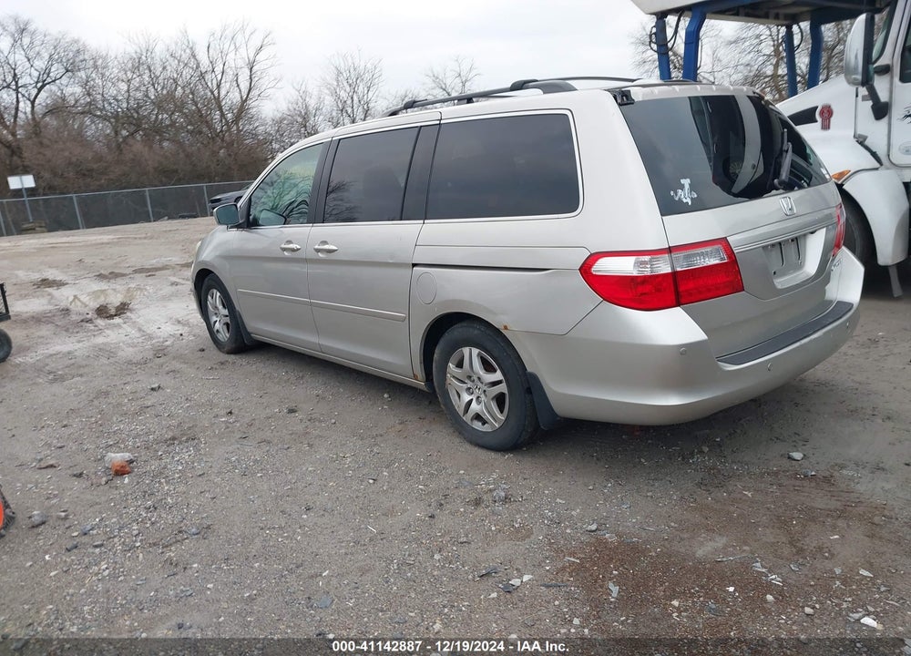 2005 HONDA ODYSSEY EX-L VIN: 5FNRL38755B035286