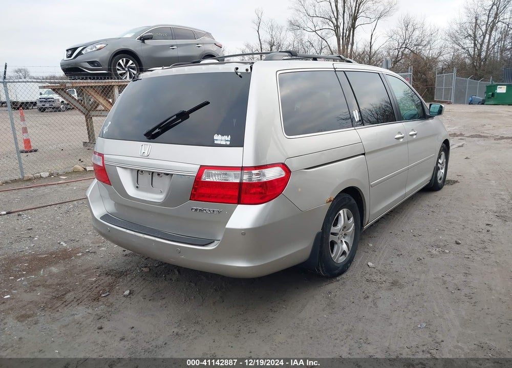 2005 HONDA ODYSSEY EX-L VIN: 5FNRL38755B035286