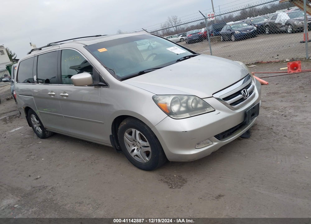 2005 HONDA ODYSSEY EX-L VIN: 5FNRL38755B035286