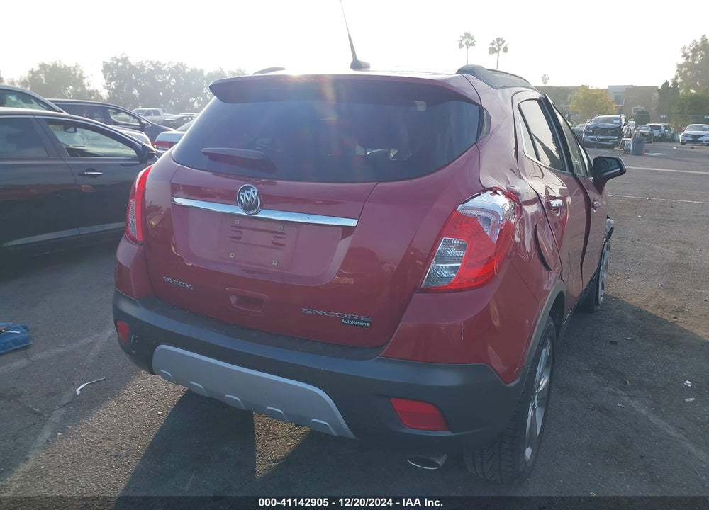 2013 BUICK ENCORE VIN: KL4CJASB6DB085395
