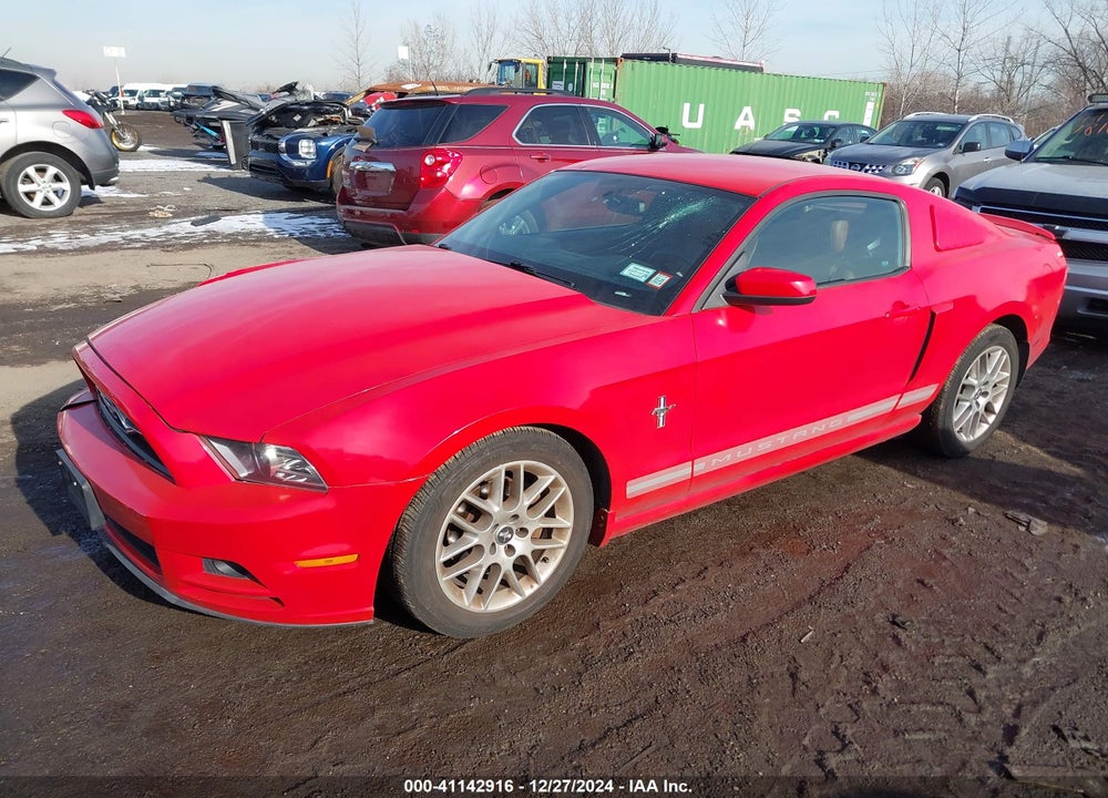 2013 FORD MUSTANG V6 PREMIUM VIN: 1ZVBP8AM9D5204984