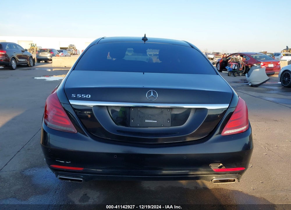 2017 MERCEDES-BENZ S 550 VIN: WDDUG8CB3HA339291