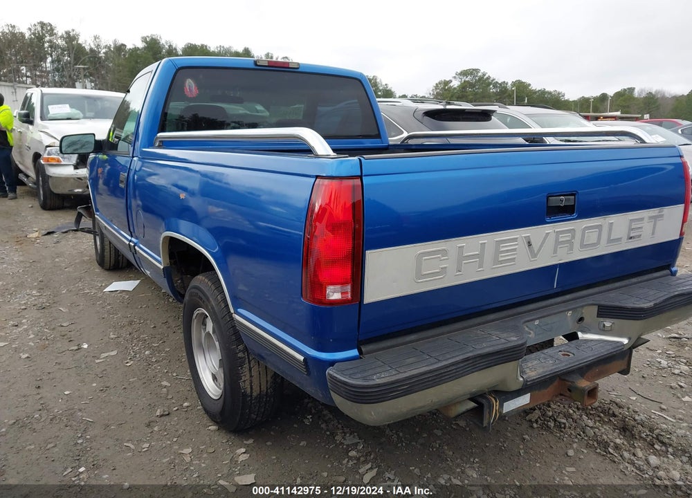 1997 CHEVROLET C1500 FLEETSIDE VIN: 1GCEC14R2VZ217256