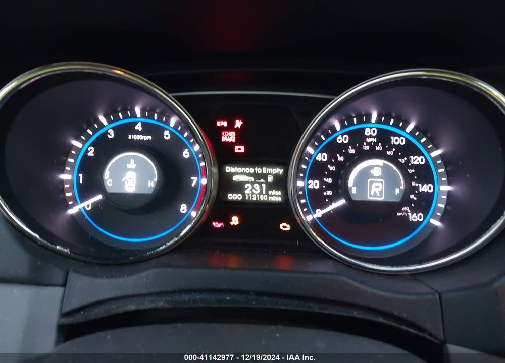 2013 HYUNDAI SONATA GLS VIN: 5NPEB4AC3DH551810
