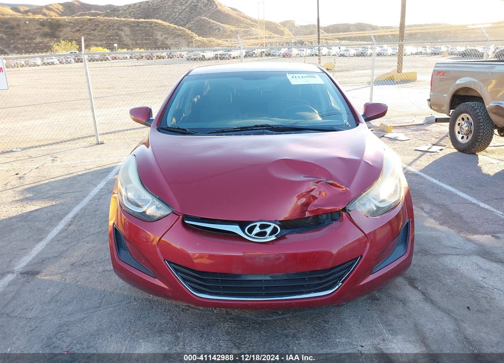 2016 HYUNDAI ELANTRA SE VIN: 5NPDH4AE7GH702485