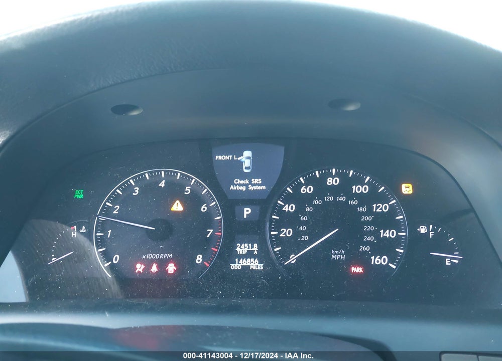 2011 LEXUS LS 460 VIN: JTHBL5EF9B5104064