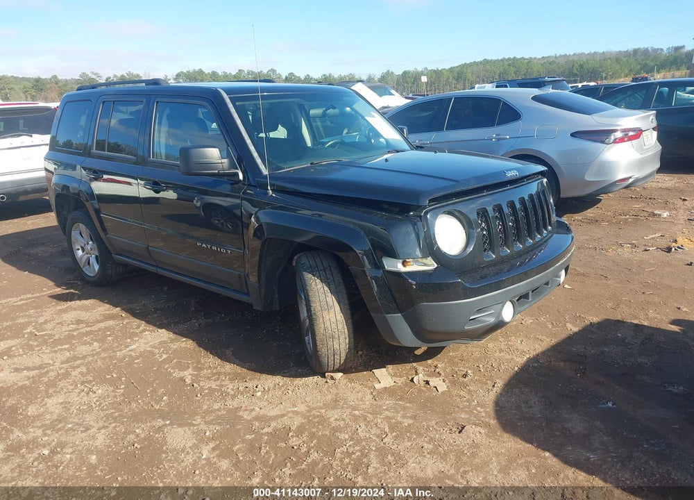 2012 JEEP PATRIOT LATITUDE VIN: 1C4NJPFB2CD652023