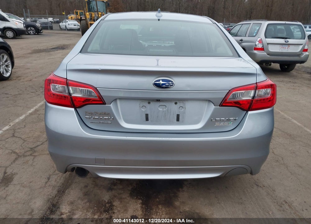 2016 SUBARU LEGACY 2.5I PREMIUM VIN: 4S3BNAF66G3064211