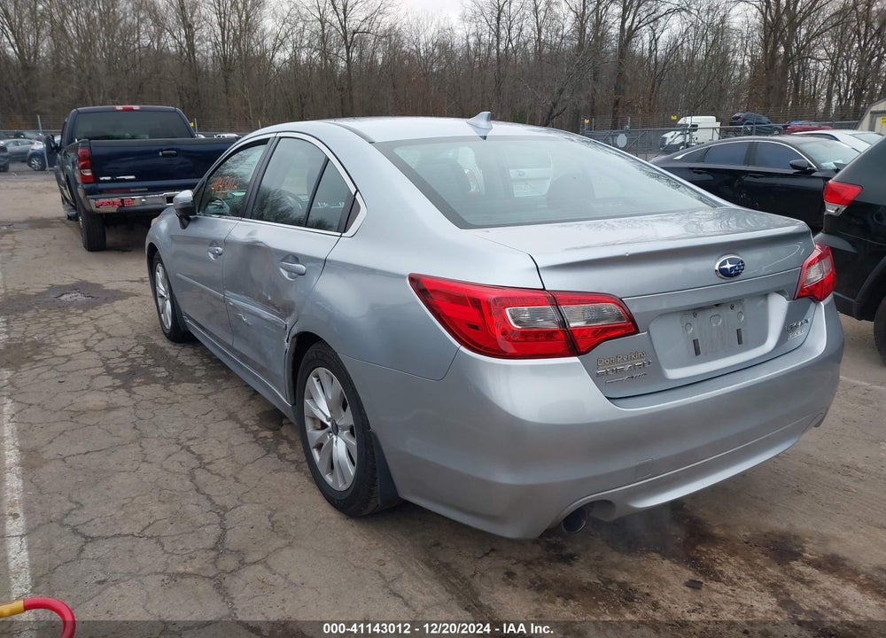 2016 SUBARU LEGACY 2.5I PREMIUM VIN: 4S3BNAF66G3064211