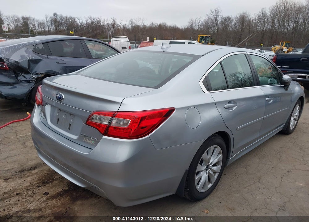 2016 SUBARU LEGACY 2.5I PREMIUM VIN: 4S3BNAF66G3064211