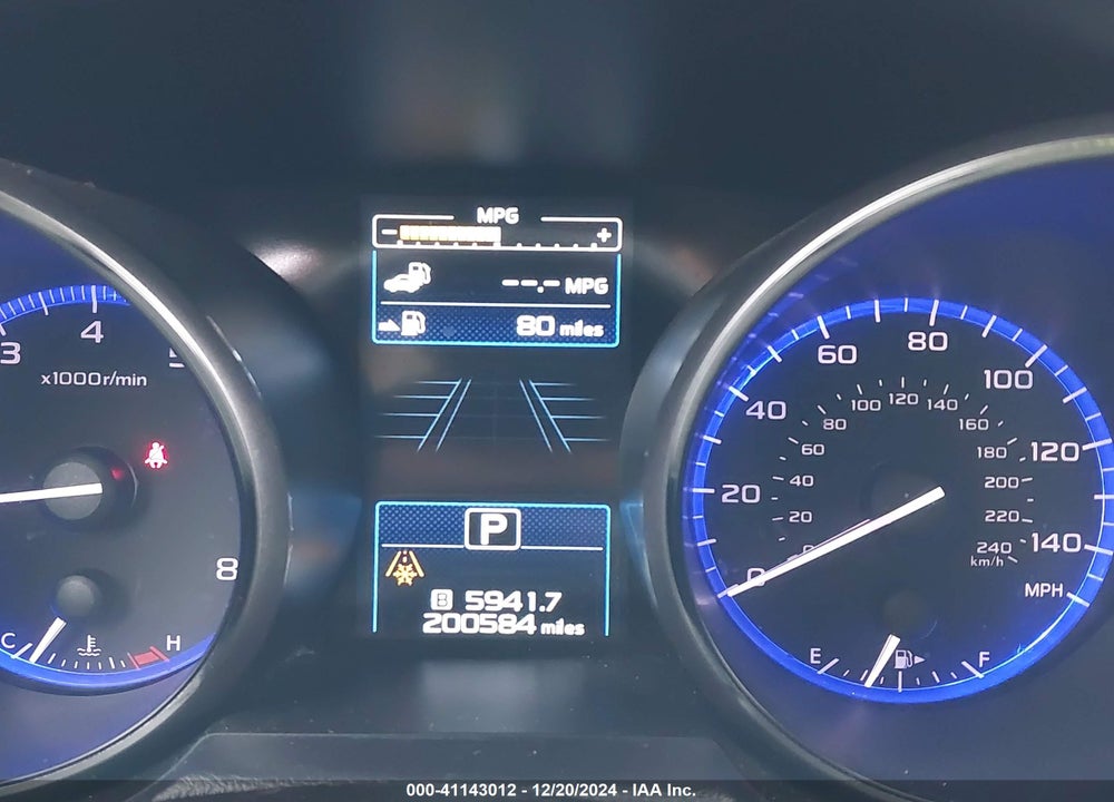 2016 SUBARU LEGACY 2.5I PREMIUM VIN: 4S3BNAF66G3064211