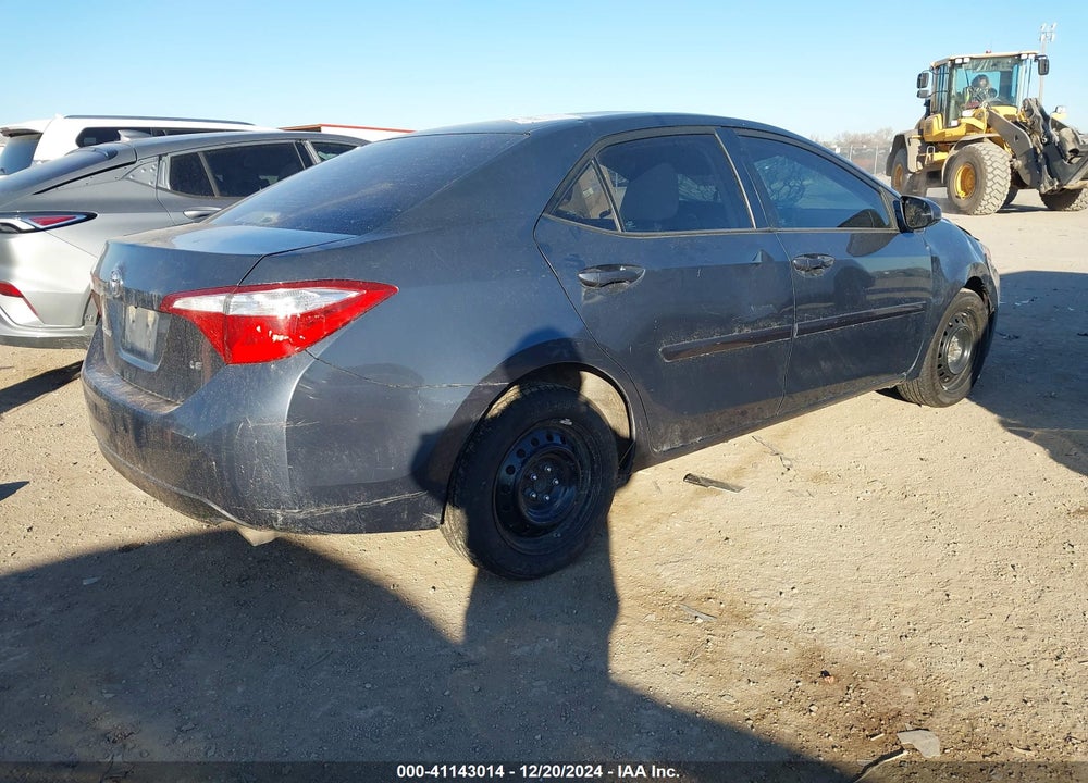 2016 TOYOTA COROLLA VIN: 5YFBURHE2GP432588