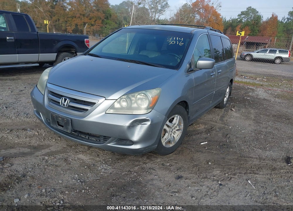 2006 HONDA ODYSSEY EX-L VIN: 5FNRL38756B050310