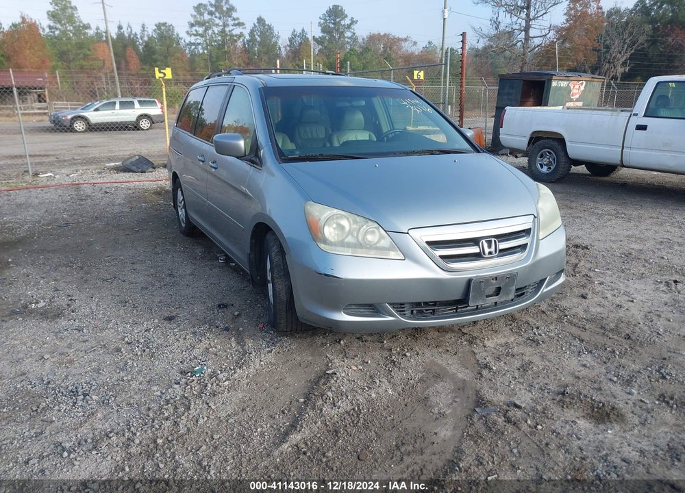 2006 HONDA ODYSSEY EX-L VIN: 5FNRL38756B050310