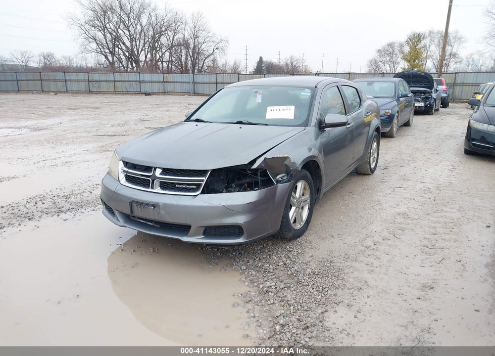 2012 DODGE AVENGER VIN: 1C3CDZCBXCN194857
