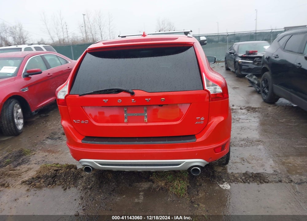 2013 VOLVO XC60 T6/T6 PLATINUM/T6 PREMIER PLUS/T6 R-DESIGN/T6 R-DESIGN PLATINUM/T6 R-DESIGN PREMIER PLUS VIN: YV4902DZ9D2441774
