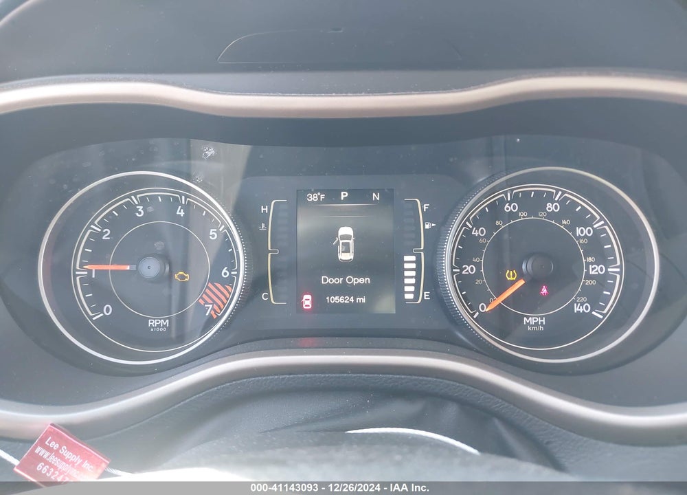 2015 JEEP CHEROKEE LATITUDE VIN: 1C4PJMCB4FW752256