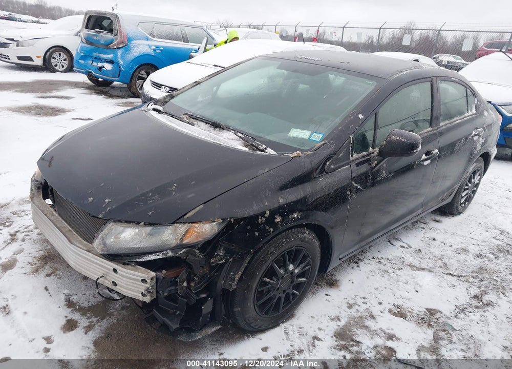 2013 HONDA CIVIC LX VIN: 2HGFB2F50DH516509