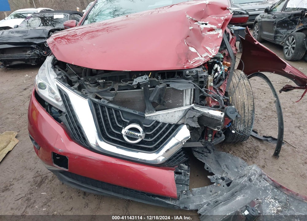 2016 NISSAN MURANO PLATINUM VIN: 5N1AZ2MH3GN163806