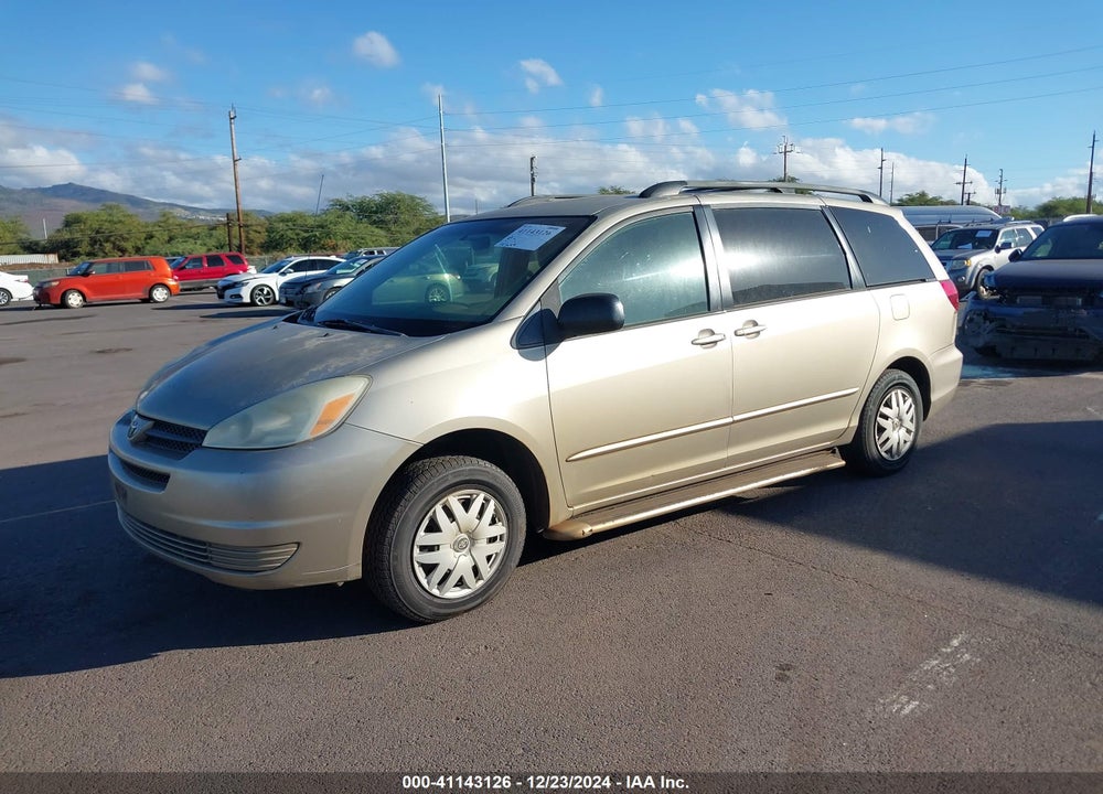 2005 TOYOTA SIENNA LE VIN: 5TDZA23C65S295406