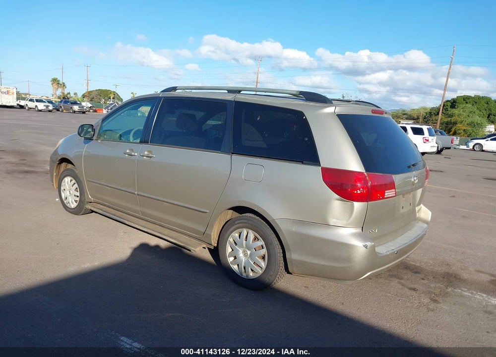 2005 TOYOTA SIENNA LE VIN: 5TDZA23C65S295406