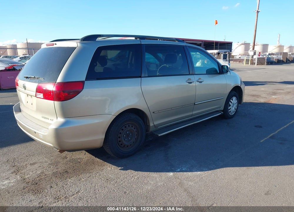2005 TOYOTA SIENNA LE VIN: 5TDZA23C65S295406