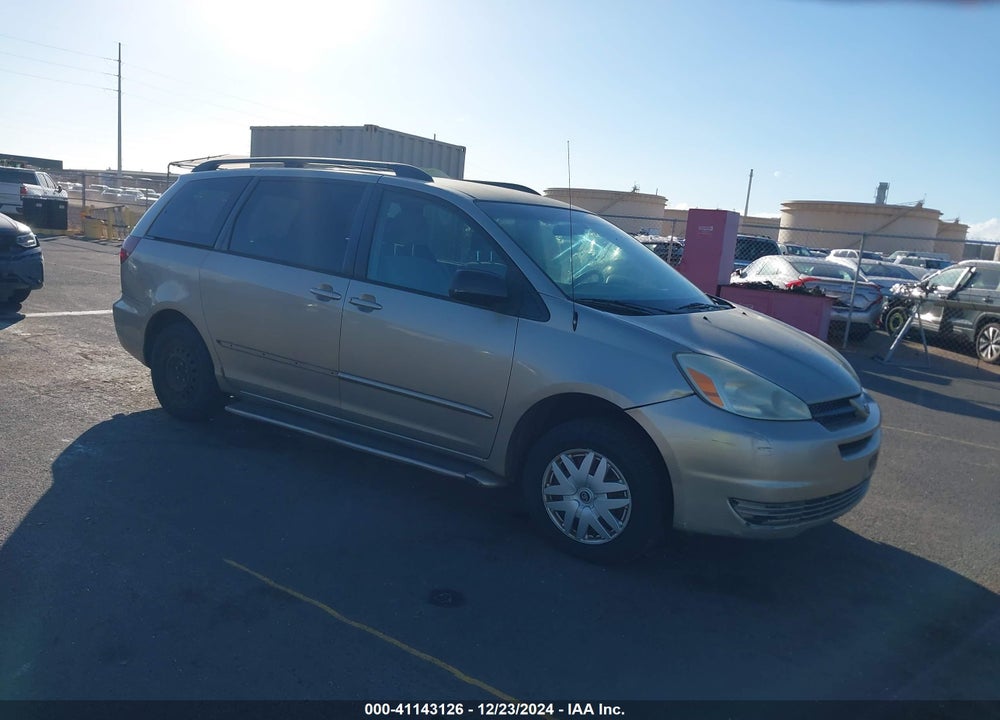 2005 TOYOTA SIENNA LE VIN: 5TDZA23C65S295406