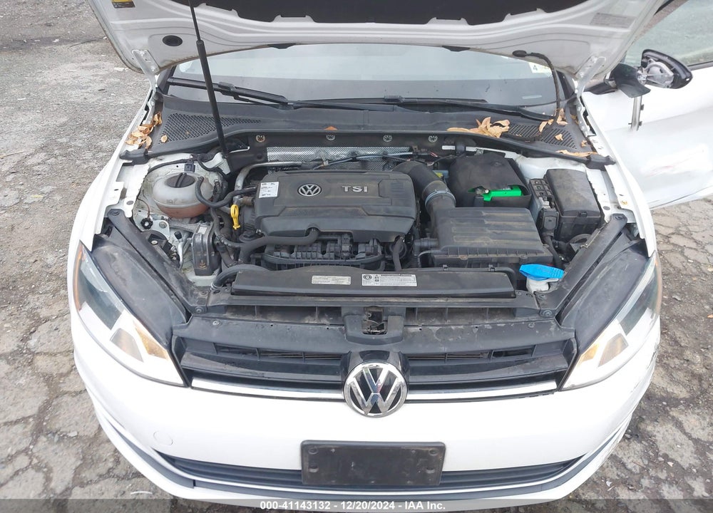 2016 VOLKSWAGEN GOLF TSI S 4-DOOR VIN: 3VW217AUXGM032135