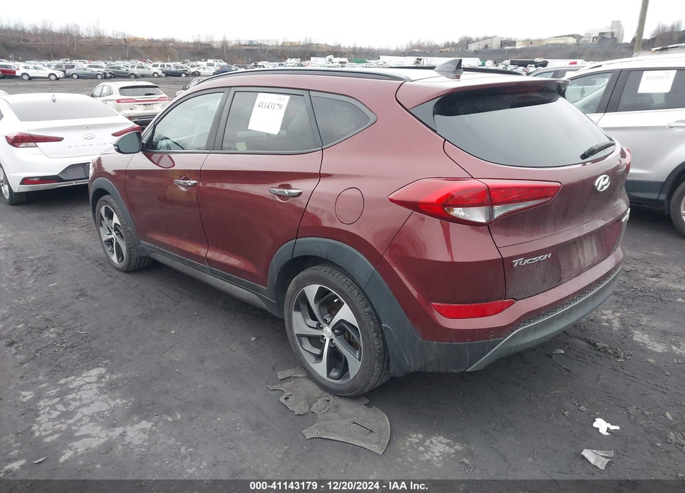 2016 HYUNDAI TUCSON LIMITED VIN: KM8J3CA2XGU225666