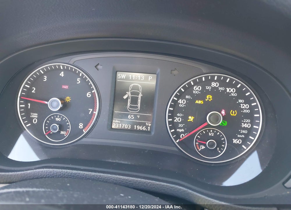 2012 VOLKSWAGEN PASSAT 2.5L SE VIN: 1VWBP7A33CC106660