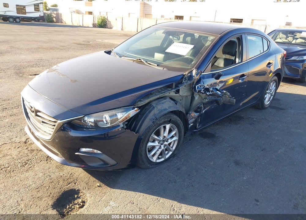 2016 MAZDA 3 I SPORT VIN: 3MZBM1U73GM322274