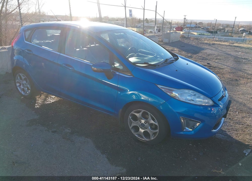 2013 FORD FIESTA TITANIUM VIN: 3FADP4FJ6DM202323