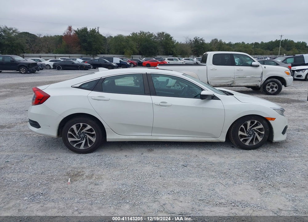 2018 HONDA CIVIC EX VIN: 2HGFC2F76JH507565