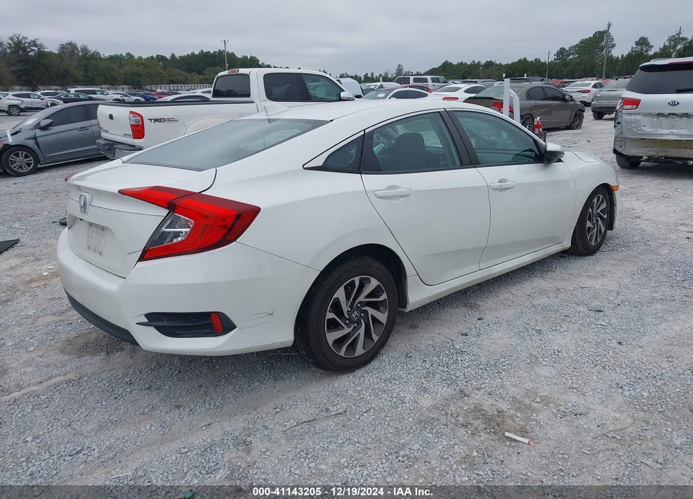 2018 HONDA CIVIC EX VIN: 2HGFC2F76JH507565