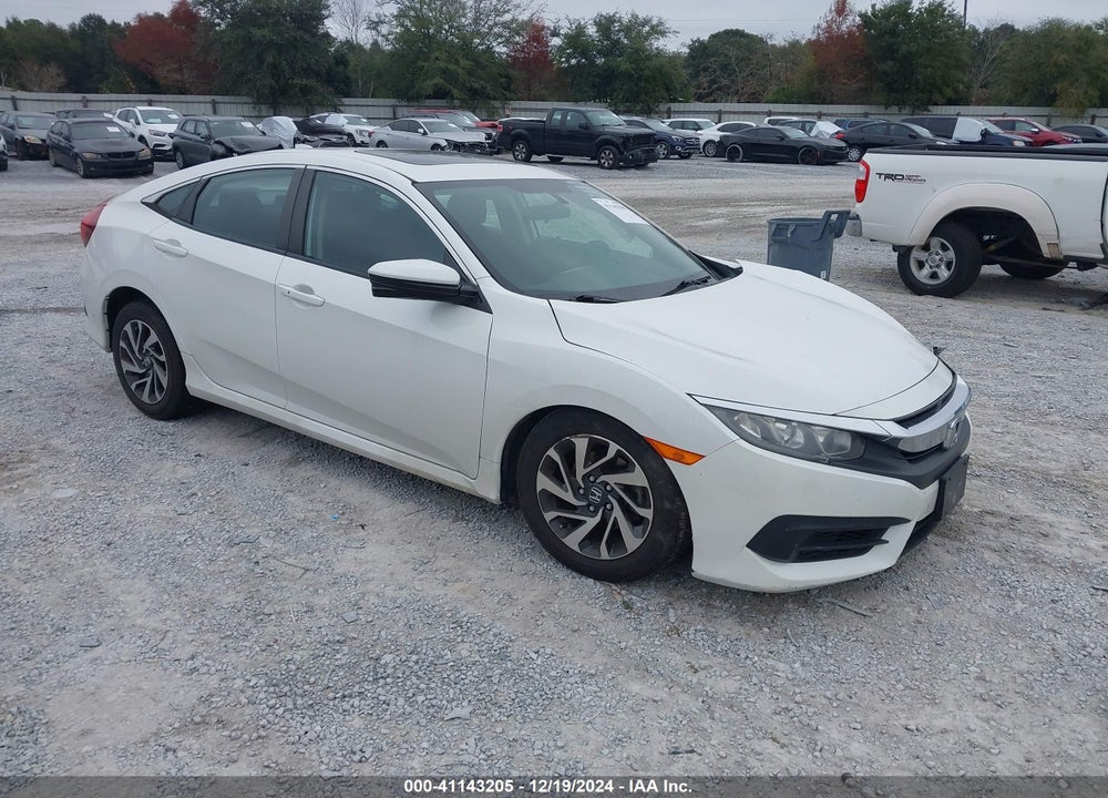 2018 HONDA CIVIC EX VIN: 2HGFC2F76JH507565
