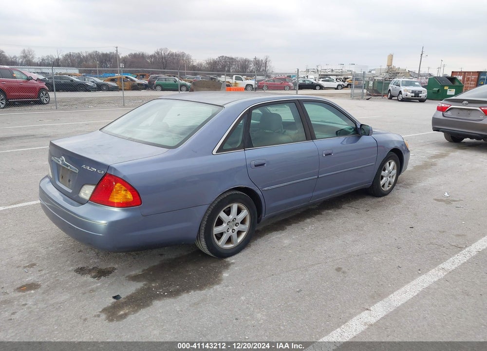 2000 TOYOTA AVALON XLS VIN: 4T1BF28B7YU077750
