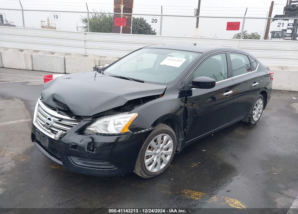 2015 NISSAN SENTRA S VIN: 3N1AB7AP3FY279898