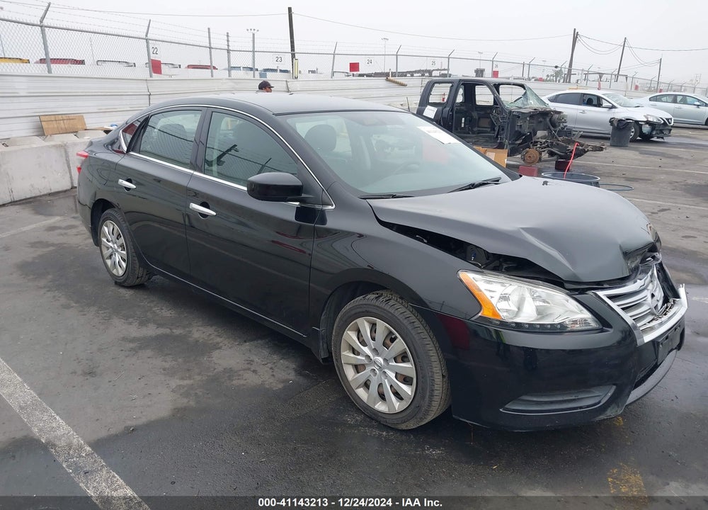 2015 NISSAN SENTRA S VIN: 3N1AB7AP3FY279898