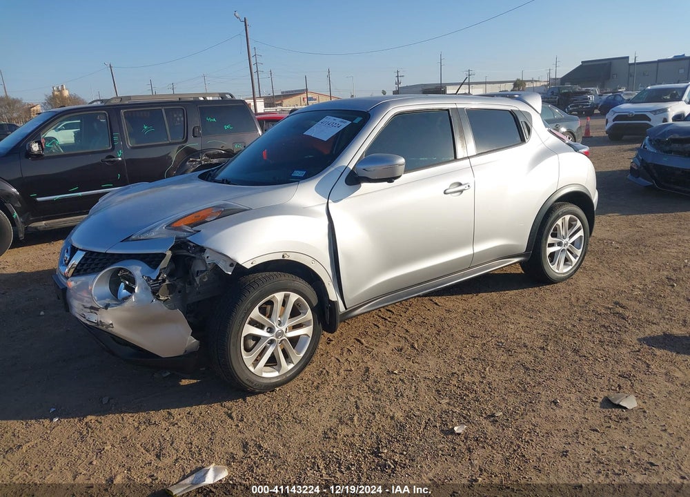 2015 NISSAN JUKE SL VIN: JN8AF5MR8FT512836