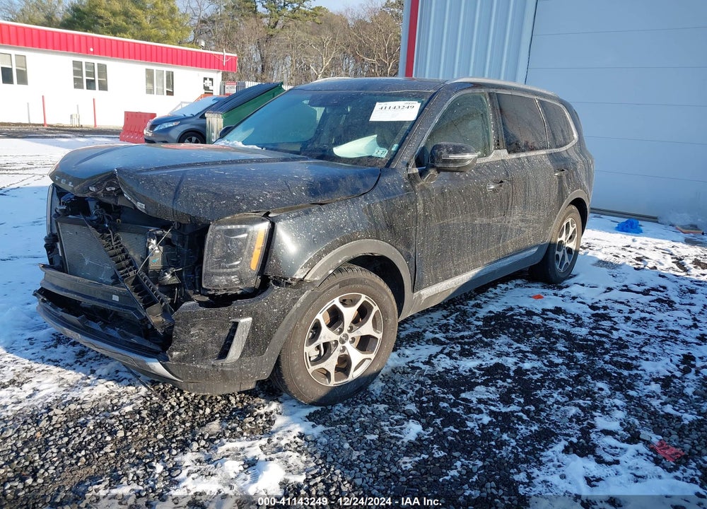 2022 KIA TELLURIDE EX VIN: 5XYP3DHC8NG253449