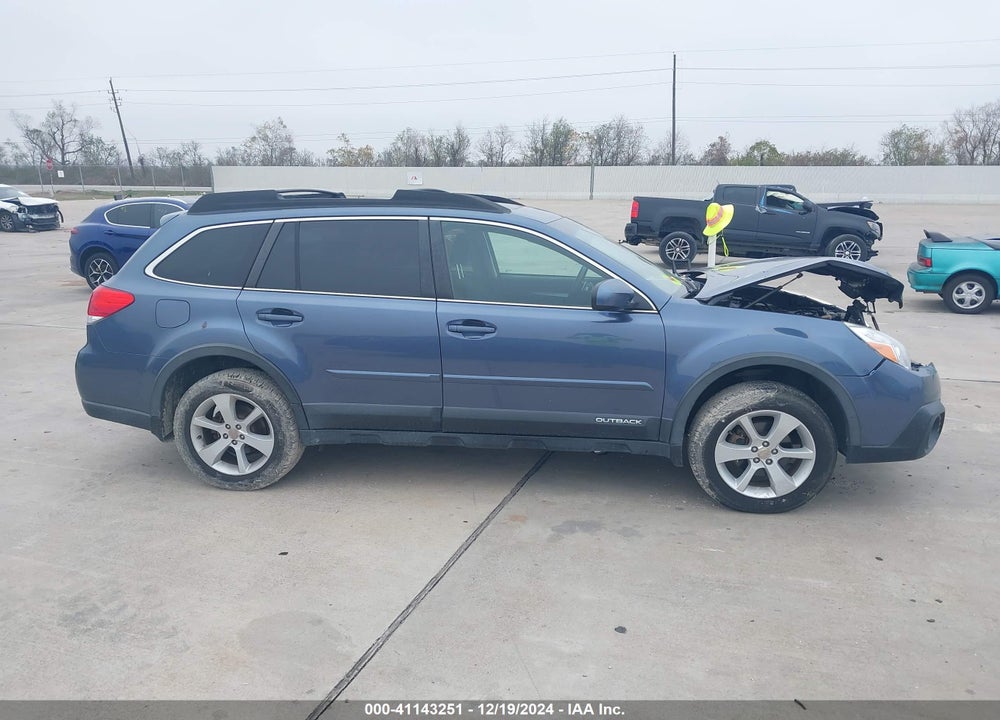 2014 SUBARU OUTBACK 2.5I PREMIUM VIN: 4S4BRCDC7E3283437