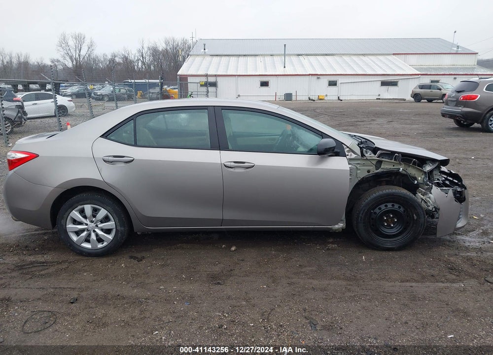 2015 TOYOTA COROLLA LE VIN: 2T1BURHE8FC275793