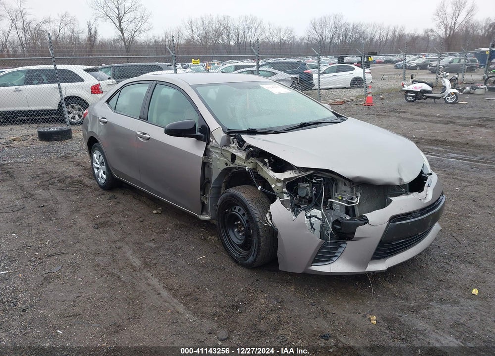 2015 TOYOTA COROLLA LE VIN: 2T1BURHE8FC275793