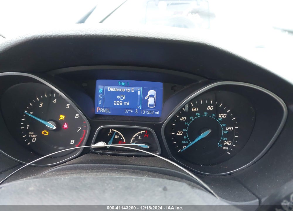 2013 FORD FOCUS VIN: 1FADP3K24DL225318