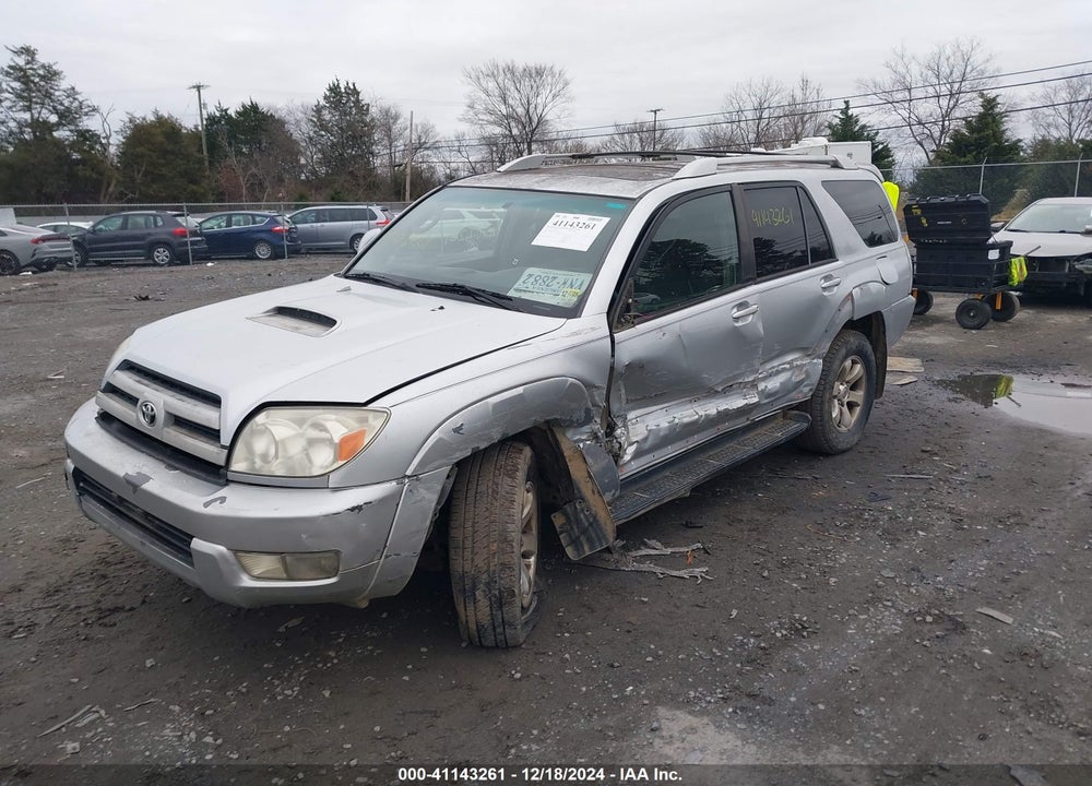 2003 TOYOTA 4RUNNER SR5 SPORT V6 VIN: JTEBU14R738002146