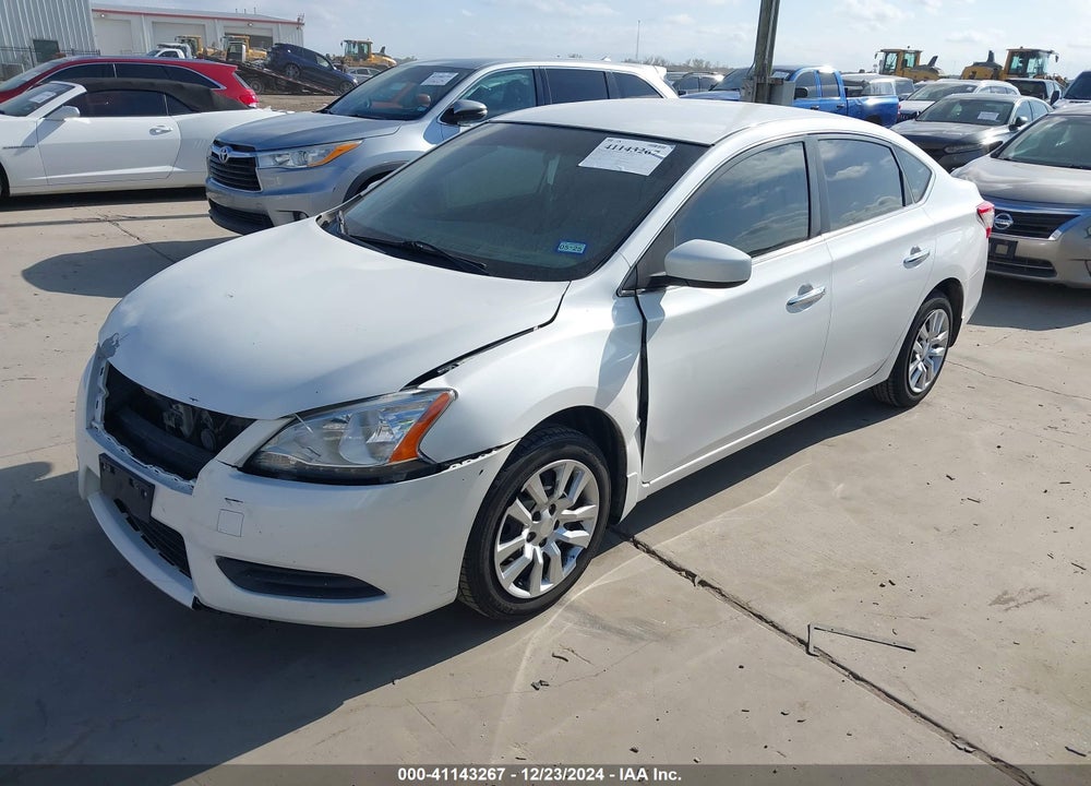 2014 NISSAN SENTRA SV VIN: 3N1AB7AP2EL677681