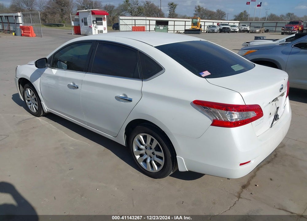 2014 NISSAN SENTRA SV VIN: 3N1AB7AP2EL677681