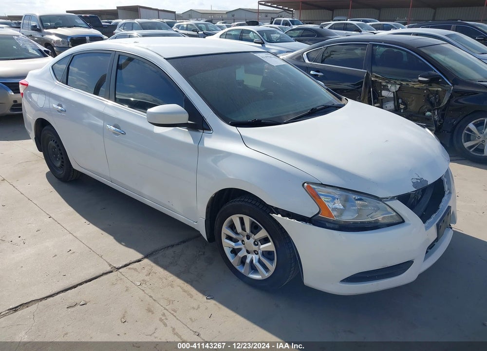 2014 NISSAN SENTRA SV VIN: 3N1AB7AP2EL677681