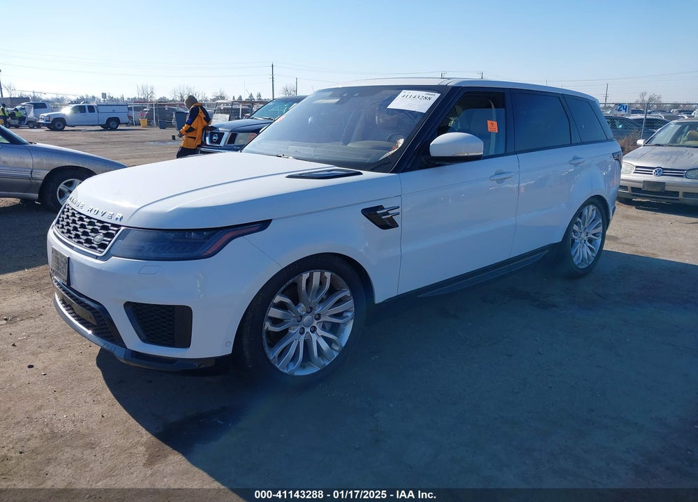 2019 LAND ROVER RANGE ROVER SPORT HSE VIN: SALWR2RV9KA832517