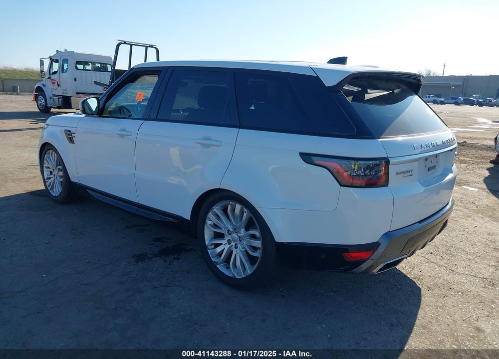 2019 LAND ROVER RANGE ROVER SPORT HSE VIN: SALWR2RV9KA832517